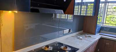 Kitchen Backsplash  #Glass  #colorglass  #KitchenIdeas