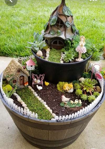 Customized tray garden for your