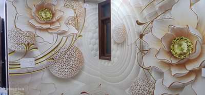#interiorwallpaper  #HomeDecor  #customized_wallpaper  #InteriorDesigner  #homedecoration  #LivingroomDesigns