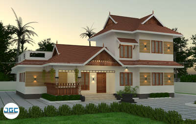 #TraditionalHouse  #trussdesign  #sopanam  # traditional house designs