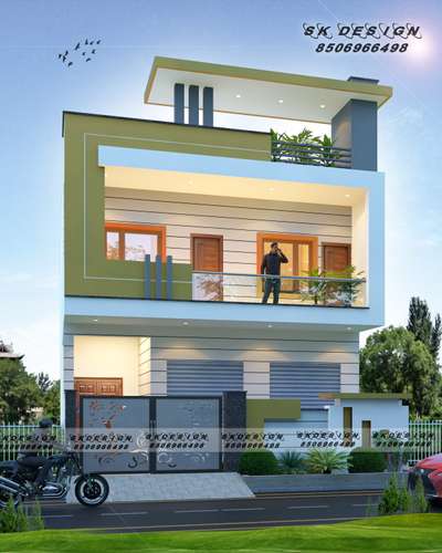 small and simple home design ðŸ˜�ðŸ˜�
#HouseDesigns #HouseConstruction #Architect #3d #Front #frontElevation #HomeDecor #skdesign666 #exteriordesigns #exteriors