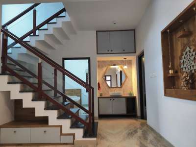 #StaircaseDesigns  #washbasinDesigns  #poojaroomdesign