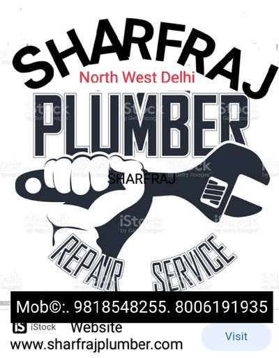 https://sharfrajplumber.com
https://maps.app.goo.gl/GZKGNrT8KvSvA1Kz8 We are providing all type of plumbing solution for Residential as well as commercial.
We provide repair service  along with new installation . We mainly service in water supply pipe lines in house also Bathroom fittings, Kitchen fittings,sanitary drainage lines.
Rainwater harvesting for Commercial as well residential 
Repair & installment 
1.   Bathroom accessories
2.   Camote installment
3.   Washing machine installment
4.   Wash Beition installment
5.   Bathroom Tube installment
6.   Mixer Repair & installment
7.   Kichan Mixer Repair & installment 
8.   Gijar Hot Water installment
9.   Botal Treyp installment
10. Best pipe installment
11.  Wall Hanging Sheet installment
12.   Indian sheet installment 
13.   Sawar installment
14. Taip long Body installment
15. Telephone Mixer Repair & installment 
16. Tabal Reack installment
17.  Tenk cleaning services
18. Consheild services & Repair installment
19.  R O fittings
2