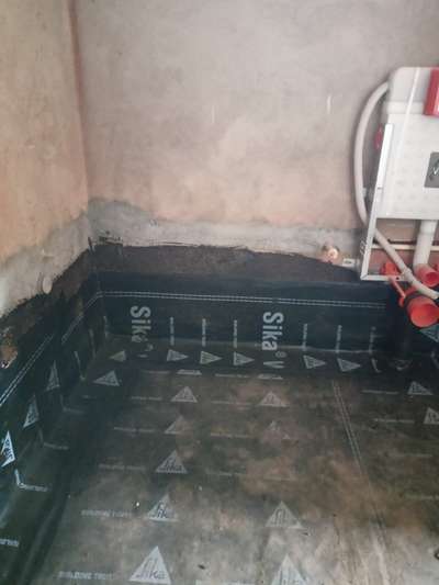 work finished at Kannur. Bitumen membrane waterproofing method for bathroom floor
product:Sika wp sheild 3 mm plain  #WaterProofing  #bathroomwaterproofing  #bathrooms
