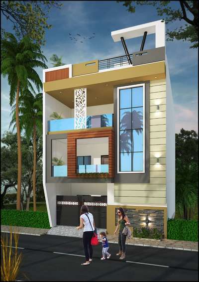 #exteriordesigns #ElevationHome #3d #HouseDesigns #Architect