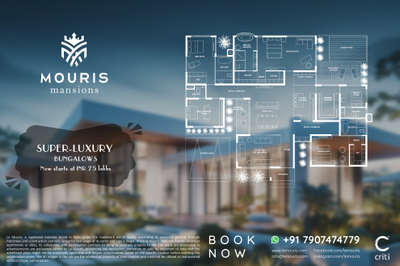 Super-Luxury branded residences on your own land. 

Step into Mouris Mansions.

+91 7907474779