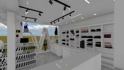 interior designing of a showroom  
 #InteriorDesigner #Designs #renderlovers #architecture_minimal