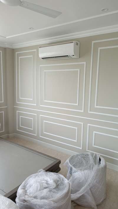 p. o. p moldings work finish.. happy client and architect also  #Architect #homedecoration  #WallDesigns
