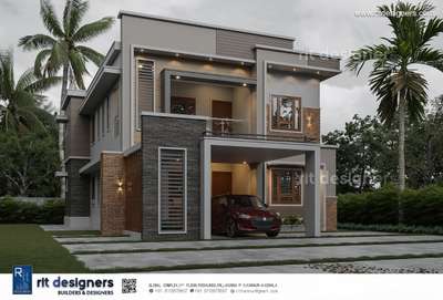 contemporary home design
. 
. 
. 

For more details visit our website ðŸ‘‡ www.ritdesigners.com / DM @8113878607

#ContemporaryHouse #KeralaStyleHouse #keralahomeexterior #exterior3D 
#ElevationDesign #3d_visulaisation #exteriordesigns #frontElevation
