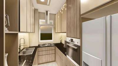 Modular kitchen design by Edifice Constructions and Designing
 #modularkitchen