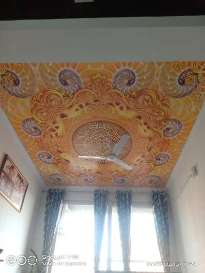 ceiling wallpaper  #ceilingwork  #customized_wallpaper  #wallpaperindia #LUXURY_INTERIOR  #3dwallpapers