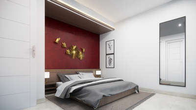 Bedroom design for Mr Manilal  #apartment_interior #MasterBedroom #BedroomDesigns #InteriorDesigner #Architectural&Interior #bestinteriordesign  #best_architect