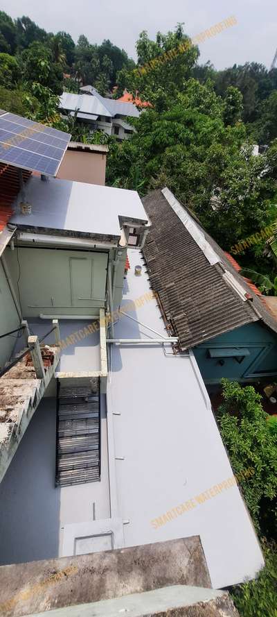 waterproofing polyurethane coating 10year  #warrantied  #WARRANTY #WaterProofings  #polymer #koloapp #kerlaarchitecture #KeralaStyleHouse #HomeAutomation #allkeralapestcontrol #all_kerala  #Contractor #HouseConstruction