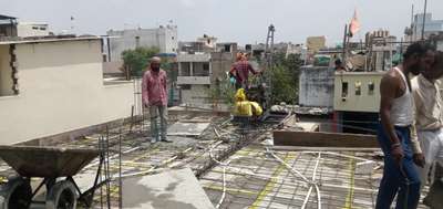 #Bangali square Indore
600 sqfeet roof slab working
