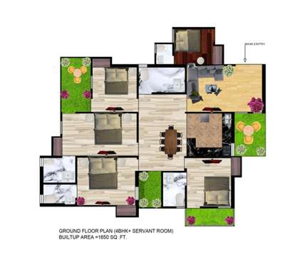 #planing  #HouseDesigns 
₹200 square fit 
4Bhk +servant room