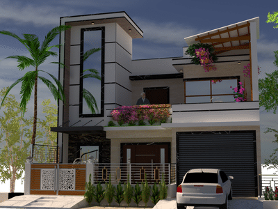 #frontelevationdesign 
Anybuddy required 3d render views then contact..... 9716015889
 #frontfacadedesign  #3dfrontelevation  #mordenelevation_design  #Architectural&Interior #Architect #HouseConstruction #Builders&Interiors #