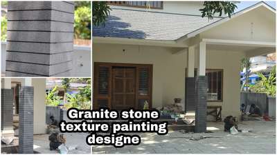 Exterior wall texture painting|granite stone texture painting #playdesigner  #granite #WallDesigns   #TexturePainting