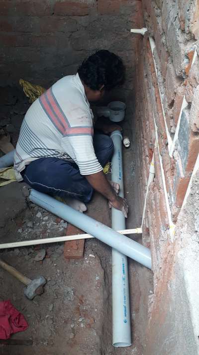 plumber works