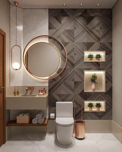 Bathroom, Lighting Designs by Interior Designer Rahul Bhardwaj, Delhi | Kolo