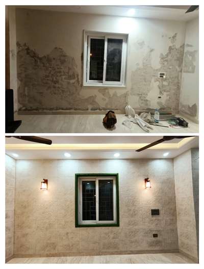 Wall Sealen Before and After
