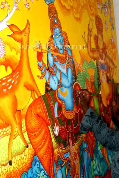 keralamural

#KeralaStyleHouse
#muralpainting