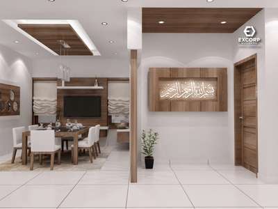 dining area 3d modeling to our client Mr. Fasil