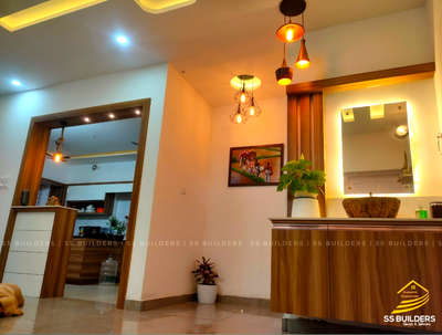 #KeralaStyleHouse #keralastyle #keralatraditionalmural #HomeDecor #HomeDecor #DecorIdeas #InteriorDesigner #Architectural&Interior #washcounter #KitchenIdeas #ceiling