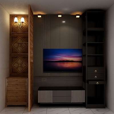 #LivingRoomTVCabinet #templedesing #3dartist #tvcabinet #tvbackpaneling