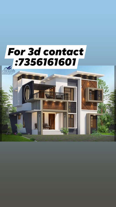 for 3d cont: 7356161601 #3d  #exterior_Work  #ElevationHome