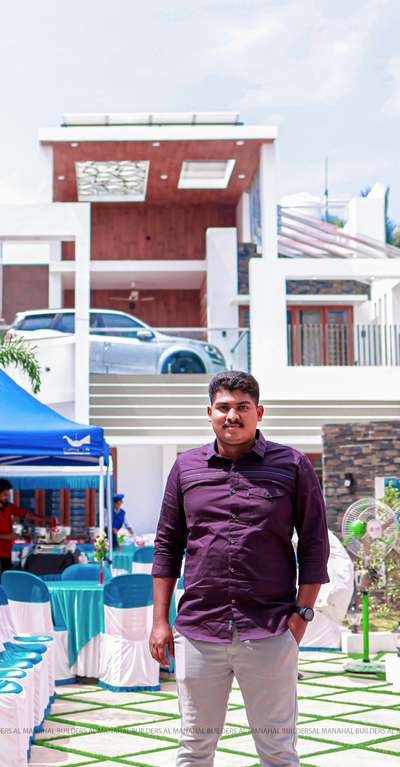 Er and architect Designer Kishor Kumar
Proudly Staying in front of my finished project at Perumathura
Sq.ft rate starts for Branded Good quality work 2000/- Call 7025569477
Al manahal Builders and Developers Neyyattinkara Tvm
Anywhere in kerala, tamilnadu, Karnataka

AL MANAHAL BUILDERS AND DEVELOPERS Neyyattinkara Tvm is the most reputed construction company in Trivandrum Kerala
We will do ultimate and branded quality construction like Homes, Commercial buildings, Shopping malls, Hospital buildings, Apartments etc we are not build a building for a few years ,we are build for a life time Our sq ft rate packages starts from 2000/- Quality branded construction is our speciality
No compromise with quality .
Design your Dream Residential or commercial building and build most wonderful place in the world at in your land with us.
Call or WTA 7025569477

#Topbuildersinkerala
#kishorkumartvm
#almanahalbuilders 
#Buildersinkerala
#simplehomes
#KeralaStyleHouse  #keralab