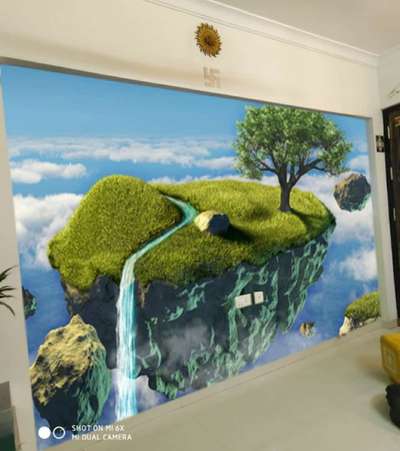 pasted customised wallpapers in PVC HD paper