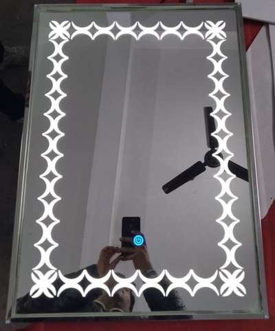 Led mirror with sencer