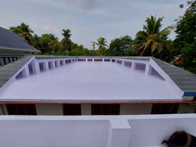 Some of our Roof, balcony works with 7 layer PU waterproofing treatment with heat resistant, elastomeric properties.  #PU_coating_terrace  #waterproofingexperts #dampproofing  #heatresistant  #damsure