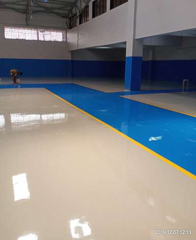 sports floor epoxy  
call Sandeep 8086816862