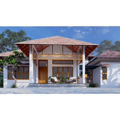 #kerala #Architect #architecturedesigns #homeinterior #InteriorDesigner #TraditionalHouse #Kannur #Kasargod #Kozhikode #tiles #ElevationDesign #WoodenWindows #SlopingRoofHouse #trussroof