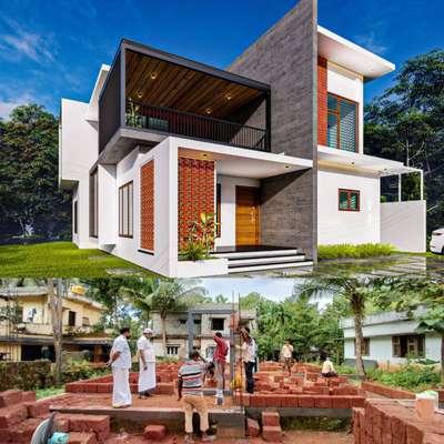 #ContemporaryHouse #Malappuram #HouseConstruction #Designs