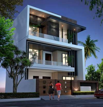Exterior design // Front Elevation ₹₹₹  #sayyedinteriordesigner  #exteriordesigns  #ElevationDesign