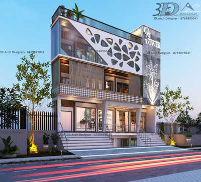 #ElevationHome #ElevationDesign #elevation_ #3D_ELEVATION #Architect #3delevations #architecturedesigns #commercialdesign #commercial_building #planinng #vrayrender #frontElevation #best_architect #architectindia #moderndesign