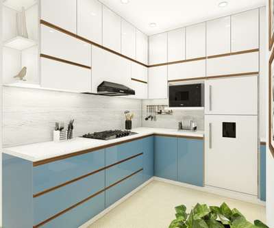 Modular Kitchen Design. 
 #noida  #InteriorDesigner  #archcurateinterior