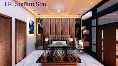 Bedroom interior design#brown love#khandwa#RAC INDORE