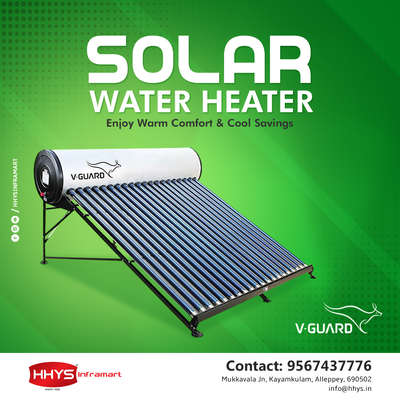 ✅ V - Guard Solar Water Heater

Enjoy Warm Comfort & Cool saving with V - Guard Water Heaters. Instead of all week , Conserve energy all year around with V Guard Solar Water Heaters.

Visit our HHYS Inframart showroom in Kayamkulam for more details.

𝖧𝖧𝖸𝖲 𝖨𝗇𝖿𝗋𝖺𝗆𝖺𝗋𝗍
𝖬𝗎𝗄𝗄𝖺𝗏𝖺𝗅𝖺 𝖩𝗇 , 𝖪𝖺𝗒𝖺𝗆𝗄𝗎𝗅𝖺𝗆
𝖠𝗅𝖾𝗉𝗉𝖾𝗒 - 690502

Call us for more Details :
+91 95674 37776.

✉️ info@hhys.in

🌐 https://hhys.in/

✔️ Whatsapp Now : https://wa.me/+919567437776

#hhys #hhysinframart #buildingmaterials #vguard #energyconservation #vguardsolarwaterheater