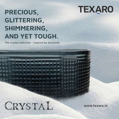crystal wash basin