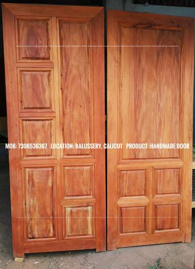 നല്ല ഇനം മഹാഗണി ഉപയോഗിച്ച് കൈകൊണ്ട് നിർമ്മിച്ച door #Woodendoor Location: Balussery (Kozhikode)