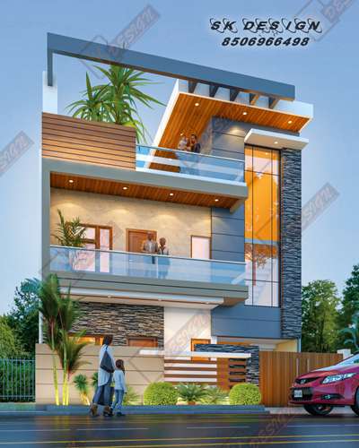 exterior house design by me. #exteriors #HouseDesigns #homedesigningideas #3dhomedesigns #frontElevation #facadedesign #architecturedesigns #3ddesigns #kolopost