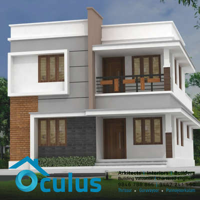 # Oculus Architect  #New project..@Anthikkad Thrissur, Client Anil 1600sqft