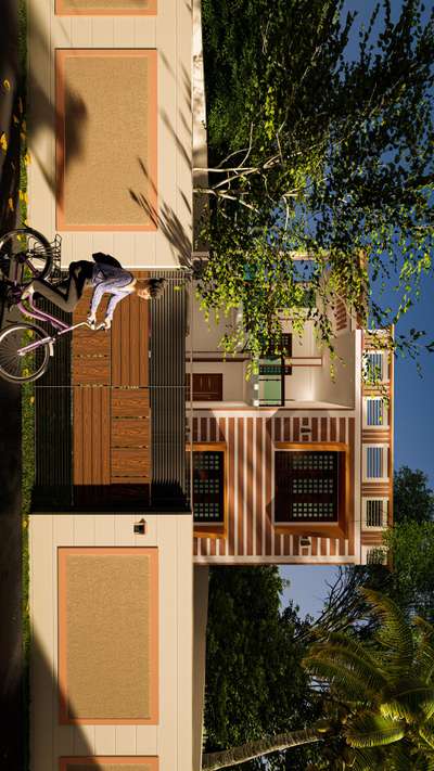Residence design in Trivandrum ❤️