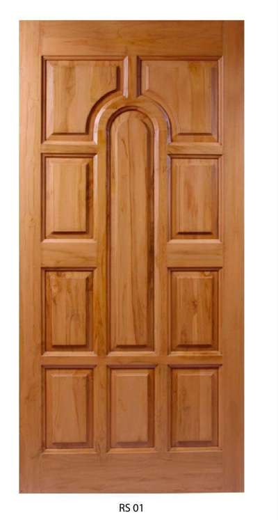 Teak wood single doors