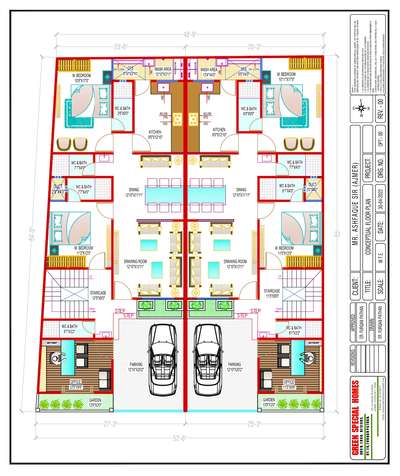*FLOOR PLAN*
Vastu compliant floor plan with furniture layout.
Location of room and placement of furniture.
Location of wall, window, door, vent.. etc.
