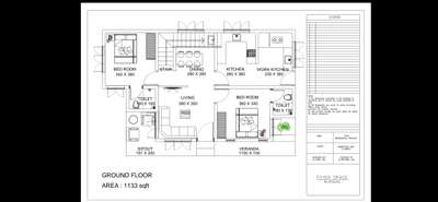ðŸ”º2D concept plan of a house (2bhk).
ðŸ”º Designed by AR. Jubil Raj
ðŸ–¤FOYER SPACE ðŸ¤�