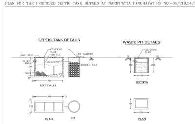 SEPTIC TANK DETAILS